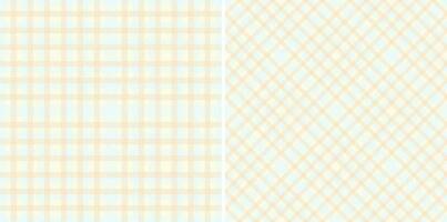 Seamless fabric plaid of textile background check with a pattern tartan vector texture.