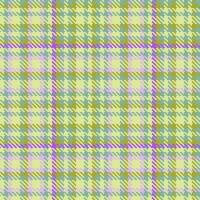 Vector background textile of seamless texture pattern with a tartan plaid fabric check.