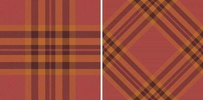 Fabric tartan texture of plaid vector textile with a background seamless pattern check.