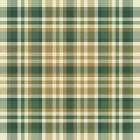 Background pattern textile of tartan seamless check with a plaid fabric vector texture.