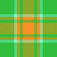 Background pattern vector of fabric texture seamless with a textile check plaid tartan.