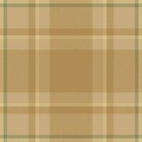 Plaid check pattern. Seamless fabric texture. Tartan textile print. vector