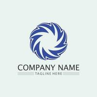 Business icon and logo design vector graphic