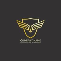 Falcon Logo Template vector