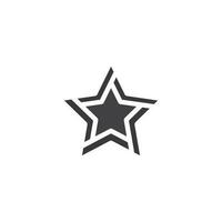 Star icon Template vector