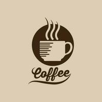 Coffee cup Logo Template vector