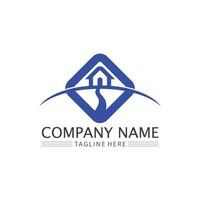 Building home logo, house logo, architecture, icon, residence and city, town, design and window, estate, business logo, vector home