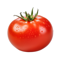 röd tomat isolerat på transparent bakgrund, skapas med generativ ai png