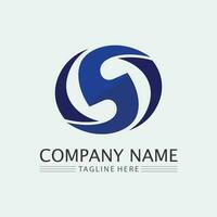 Business icon and logo design vector graphic