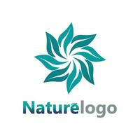 vector de diseño de logotipo de hoja para plantilla de símbolo de naturaleza editable, icono de vector de elemento de naturaleza de ecología de logotipo de hoja verde.