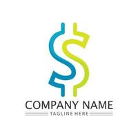 money logo and  icon design vector illustration