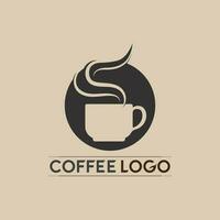 Coffee cup Logo Template vector