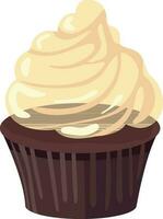 delicious dessert, muffin, cupcake cake, biscuit cake, chocolate biscuit, cream vector