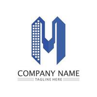 Building logo vector illustration design,Real Estate logo template, Logo symbol icon