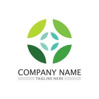 leaf logo design vector for nature symbol template editable,Green leaf logo ecology nature element vector icon.