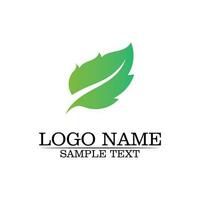 Eco Tree Leaf Logo Template vector