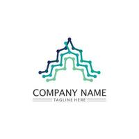 Business icon and logo design vector