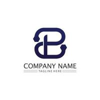 Letter b logo design with modern concept. Icon letter b vector illustration template