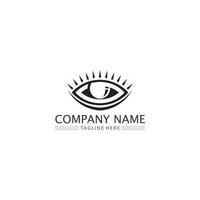 eye icon and vision design logo isolated sign symbol vector Intuition and spirituality