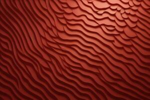 Abstract background of red wavy lines. photo