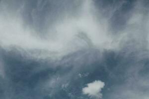 Thunderstorm texture clouds before rain on the sky photo