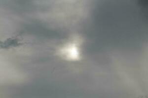 Thunderstorm texture clouds before rain on the sky photo