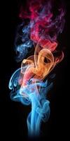 Coloured smoke phone wallpaper photo