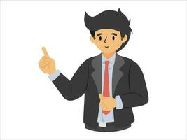 People Character Illustration for presentation vector