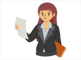 People Character Illustration for presentation vector