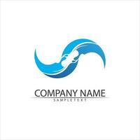 Water drop Logo Template vector