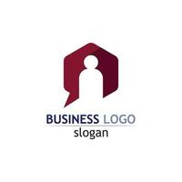 tipo de logotipo diseño vectorial negocio, empresa, identidad, icono de estilo logotipo creativo vector