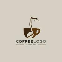 Coffee cup Logo Template vector