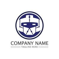 Robot icon vector