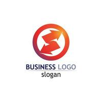 tipo de logotipo diseño vectorial negocio, empresa, identidad, icono de estilo logotipo creativo vector