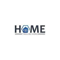 Real estate and home buildings vector logo icons template