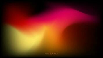 Abstract gradient color mesh modern background. vector