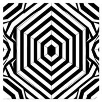 Geometric illusion abstract graphic design vector