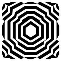 Geometric illusion abstract graphic design vector