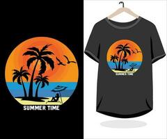 T-shirt design template vector