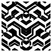 Geometric illusion abstract graphic design vector