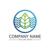 tree Nature Farm and farming vector logo illustration design. sun farm.Isolated illustration of fields  farm landscape and sun. Concept for agriculture ,harvesting ,natural farm,  organic products.