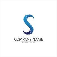 Business corporate S letter logo vector