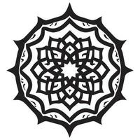 Islamic Ornament Vector Design Illustration, Islamic Floral Vector