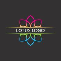 Beauty Vector lotus icon