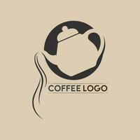 Coffee cup Logo Template vector