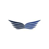 Falcon Wings Logo Template vector icon logo design app