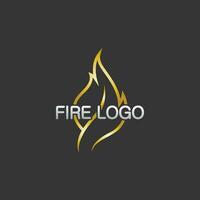 fuego logo e icono, elemento llameante caliente vector llama ilustración diseño energía, cálido, advertencia, signo de cocina, logo, icono, luz, potencia calor