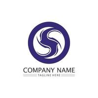 Business corporate S letter logo vector