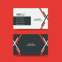 creative business card template design vector