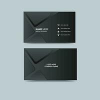 creative business card template design vector